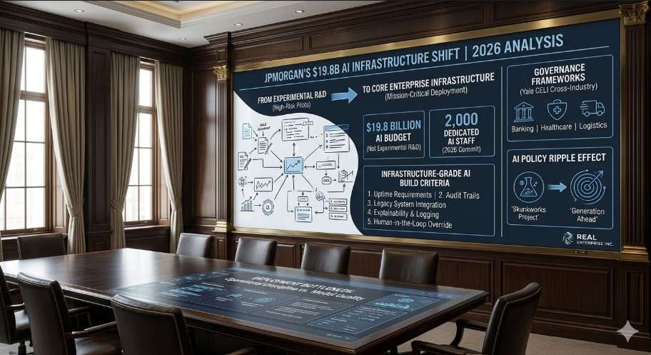 JPMorgan's $19.8B AI Bet Signals Enterprise Infrastructure Shift in 2026